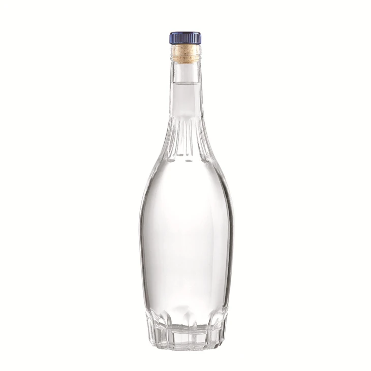 Custom 700ml Empty Glass Spirit Bottle Manufacturer OEM Design Service