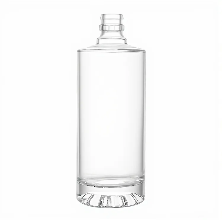 500ml Cylindrical Super Flint Spirit Bottle with Guala Top